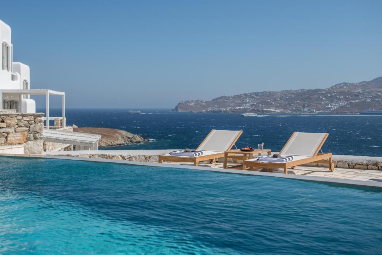 Mykonos Esti Luxury Villas Agios Ioannis Diakoftis Eksteriør bilde