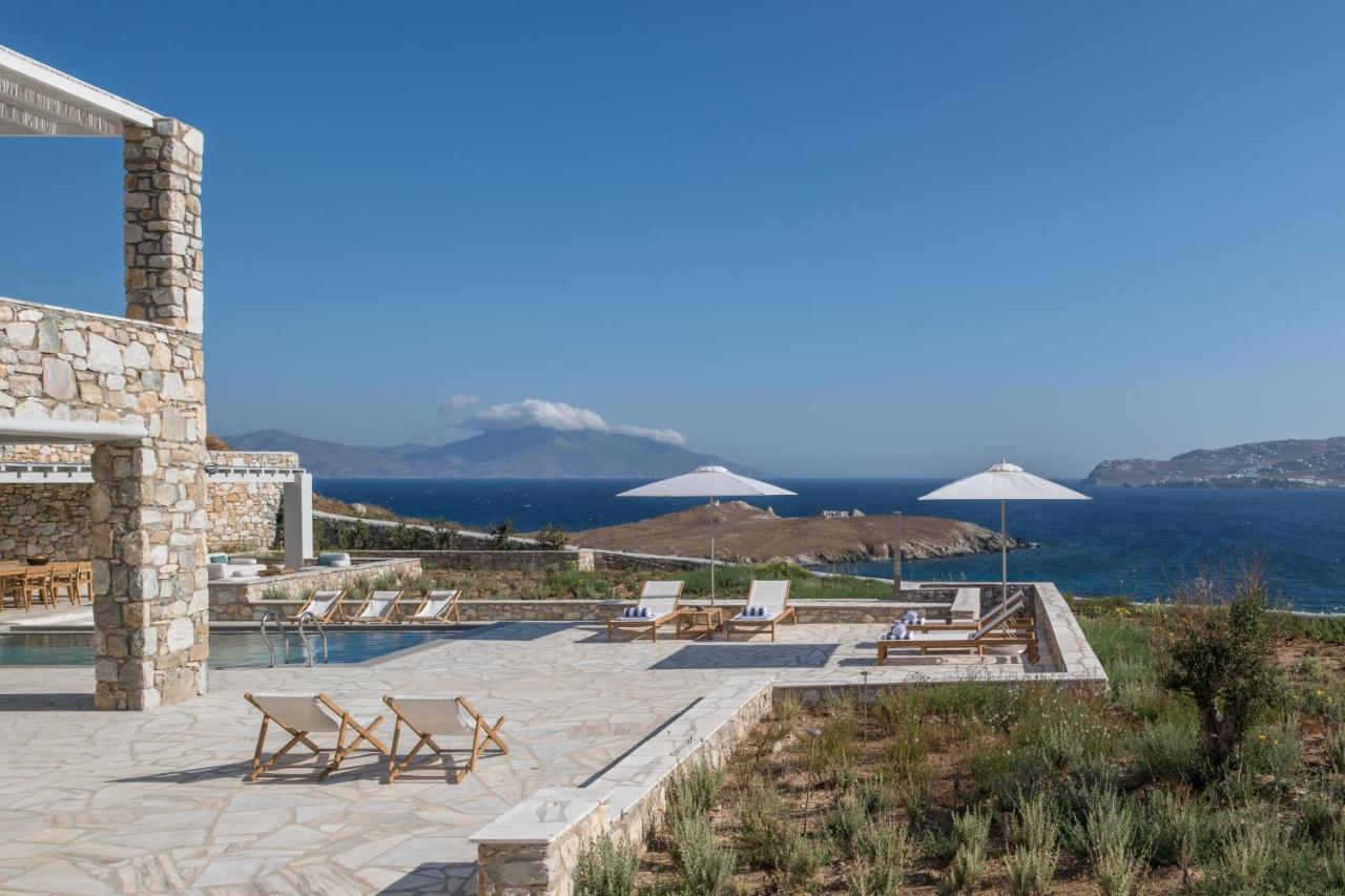 Mykonos Esti Luxury Villas Agios Ioannis Diakoftis Eksteriør bilde