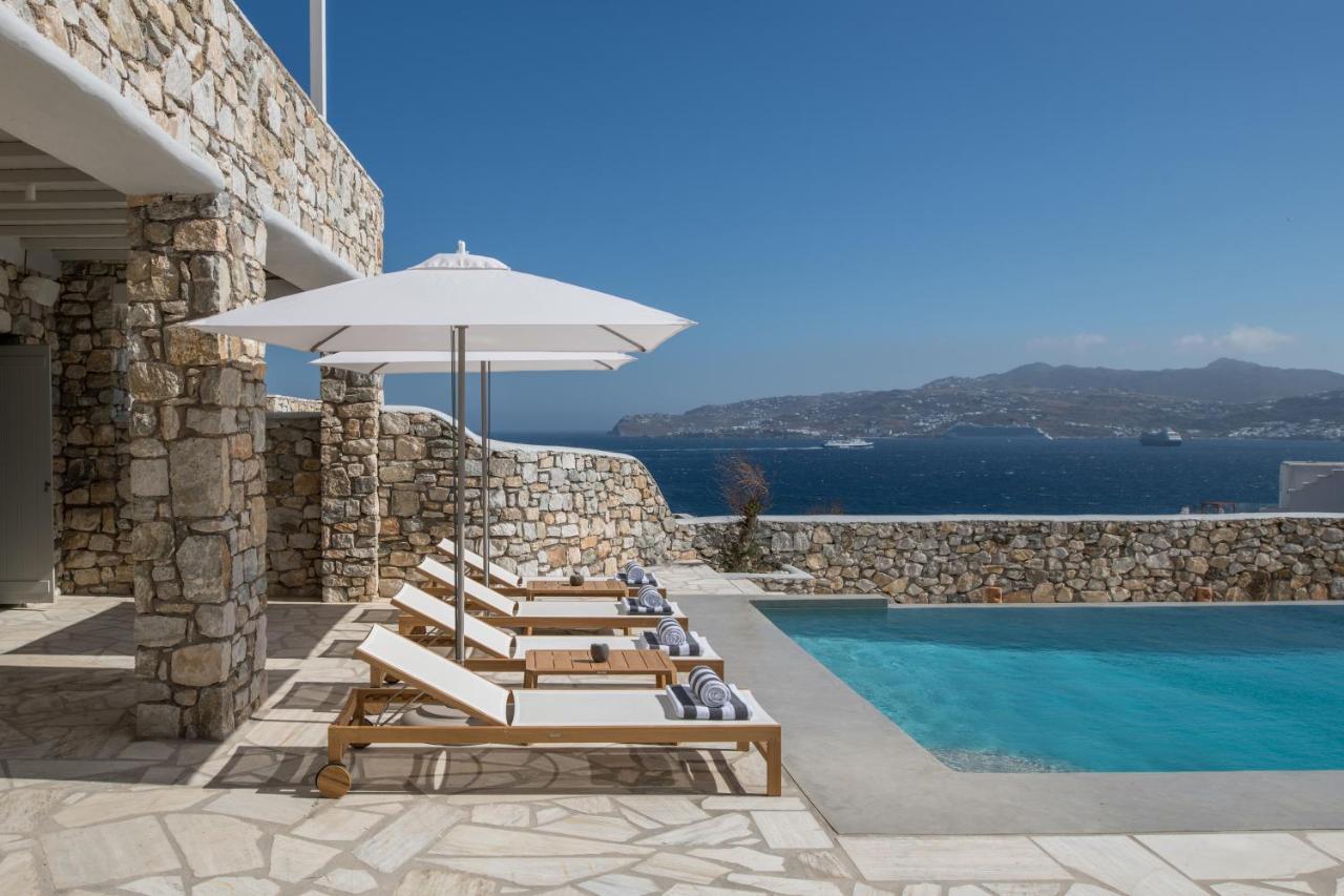 Mykonos Esti Luxury Villas Agios Ioannis Diakoftis Eksteriør bilde